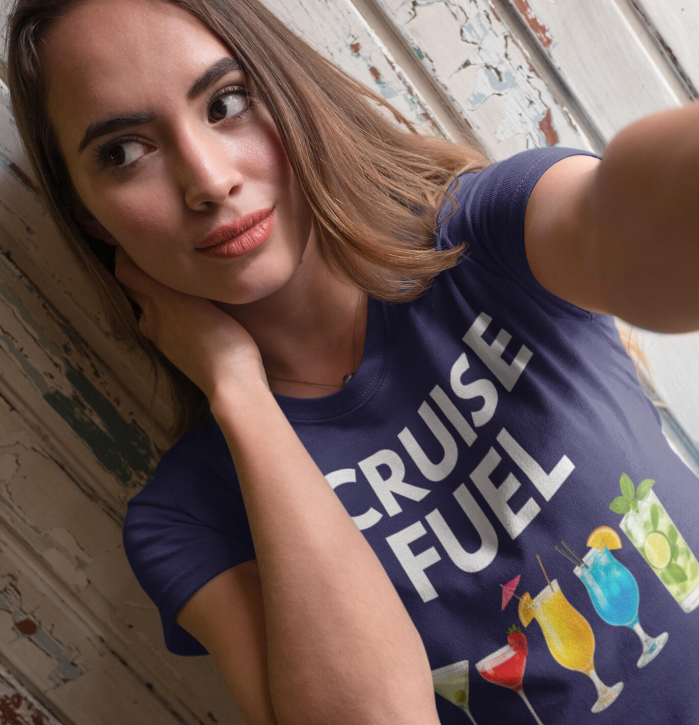 CRUISE FUEL ORIGINAL NAVY TEE